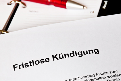 Fristlose Kündigung Fristlose Kündigung